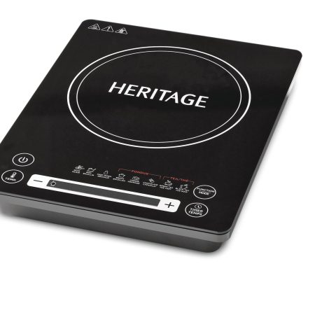 Heritage Portable Induction Cooktop w/ 8 Cooking Functions, Black, 1800W