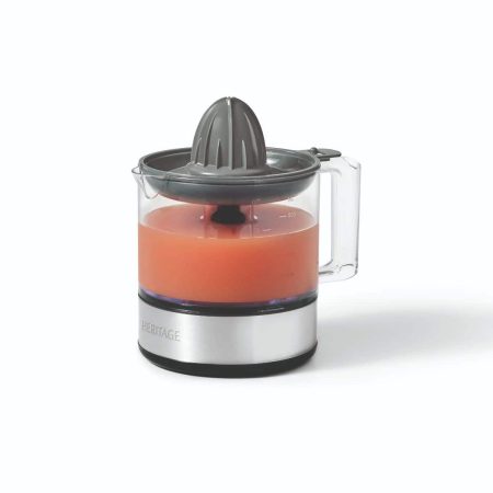 Heritage Compact Citrus Juicer Silver, 30W, 3 Cups