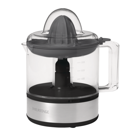 Heritage Compact Citrus Juicer Silver, 30W, 3 Cups