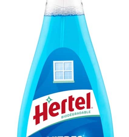 Hertel Glass and Window Cleaner, Biodegradeable, 700-mL