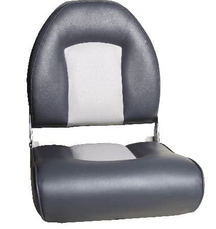 Leopard Polyester High-Back Boat Seat, Water Repellent