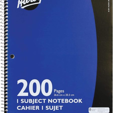 Hilroy 1-Subject Lined Paper Notebook, 200-Pages