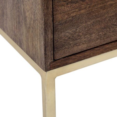 Home Gear Mango Wood TV Stand