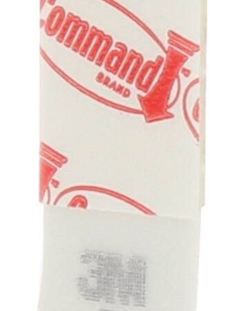 Command Removable Hook with Adhesive Strips, Damage Free Hanging, Reusable, Re-Position