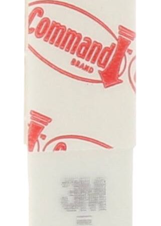 Command Removable Hook with Adhesive Strips, Damage Free Hanging, Reusable, Re-Position