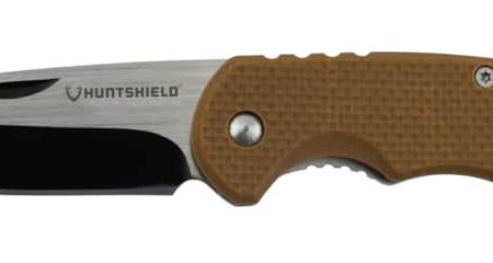 Huntshield EDC Folder Knife w/ Pocket Clip, 3-in