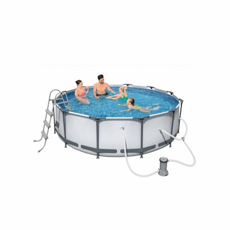 Hydro-force™ Steel Pro Max Round Swimming Pool, 12-ft x 40-in