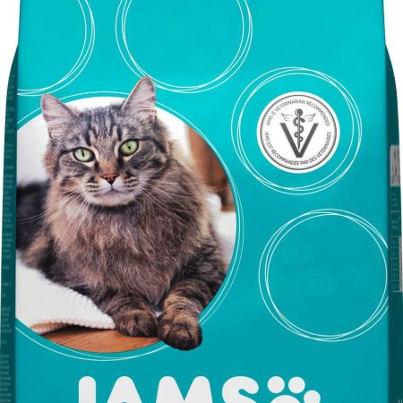 IAMS Proactive Health Indoor Weight & Hairball Care Adult Dry Cat Food, 1.6-kg