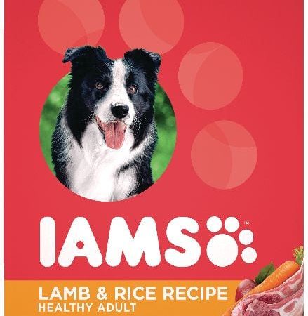 IAMS Healthy Adult Lamb & Rice Dry Dog Food, 6.9-kg