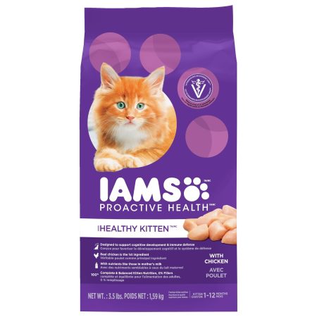 IAMS Proactive Health Playful Kitten Dry Cat Food, 1.6-kg