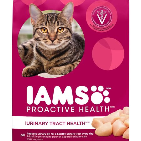 IAMS Proactive Health Urinary Tract Health with Chicken Adult Dry Cat Food, 3.2-kg