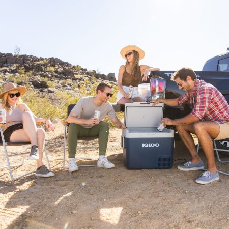 Igloo Active Portable Electric Cooler, 32-Qt, Blue