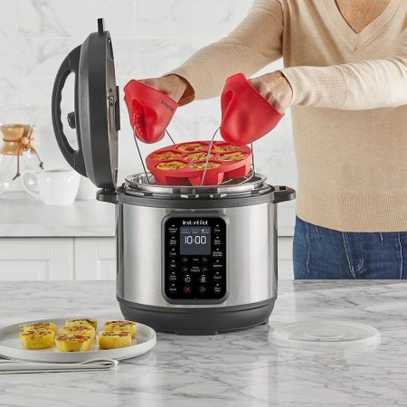 Instant Pot Duo Plus 9-in-1 Multi-Use Electric Pressure Cooker with Egg Attachment, 6-qt