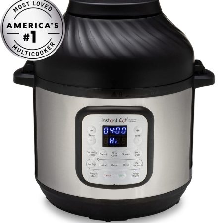 Instant Pot® Duo Crisp 11-in-1 Pressure Cooker w/ Air Fryer, Stainless Steel, 8qt