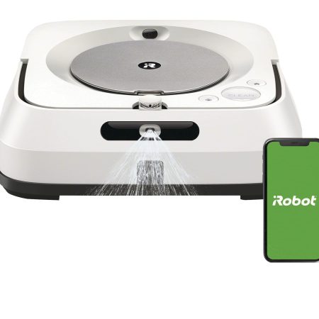 iRobot® Braava jet® m6 Robot Cordless Mop – Smart Mapping, Ideal for Multiple Rooms, Jet Spray