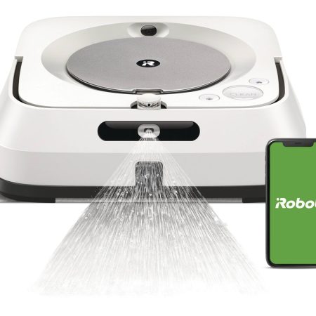 iRobot® Braava jet® m6 Robot Cordless Mop – Smart Mapping, Ideal for Multiple Rooms, Jet Spray