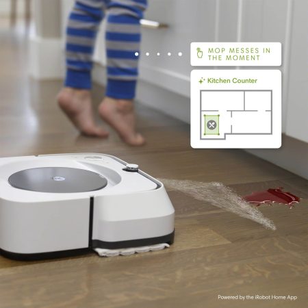 iRobot® Braava jet® m6 Robot Cordless Mop – Smart Mapping, Ideal for Multiple Rooms, Jet Spray