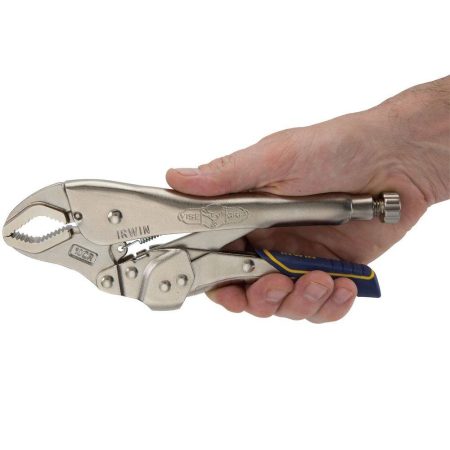 IRWIN IRHT82573 Vise-Grip Fast Release™ 10CR Curved Jaw Locking Pliers, 1-7/8-in Jaw Capacity, 10-in