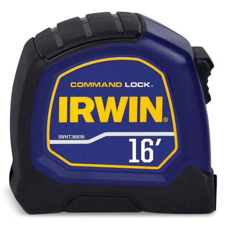 IRWIN IWHT36816 Command Lock Tape Measure, 16-ft