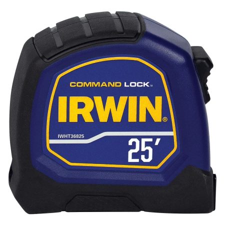 IRWIN IWHT36825 Command Lock Tape Measure, 25-ft