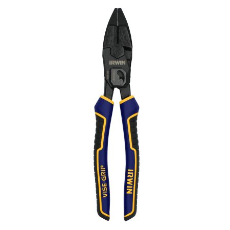 IRWIN IWHT84000 Power Slot Lineman's Pliers, 9.5-in