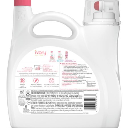 Ivory Snow Baby Liquid Laundry Detergent, 80 loads, 3.4 L