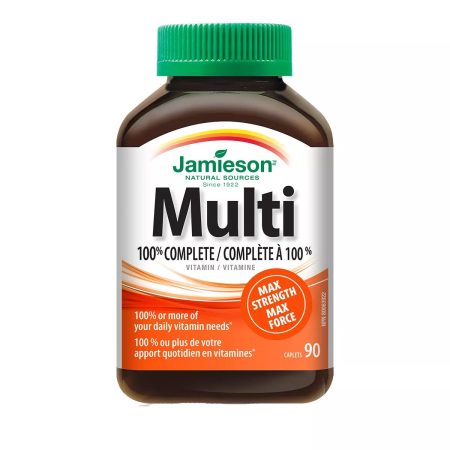 Jamieson 100% Complete Multivitamin for Adults  Max Strength