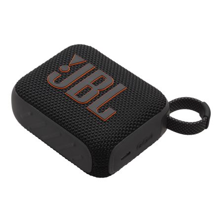 JBL Go 4 Ultra-Portable Wireless Bluetooth Speaker, with Playtime Boost, Black