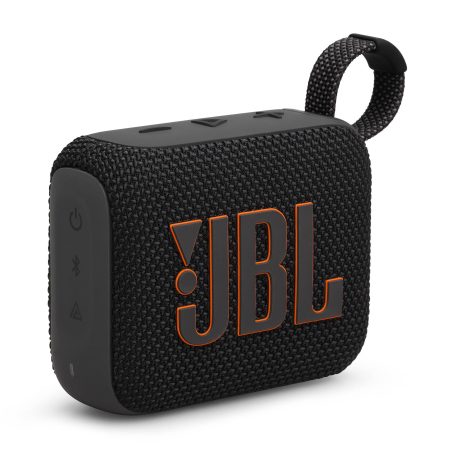 JBL Go 4 Ultra-Portable Wireless Bluetooth Speaker, with Playtime Boost, Black