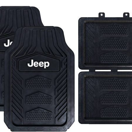 Licensed Heavy Duty Floor Mats, Jeep, 4-pc