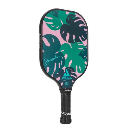 JOOLA Journey Monstera Leaves Lightweight Fiberglass Graphite Pickleball Paddle/Racket, For Adults & Kids