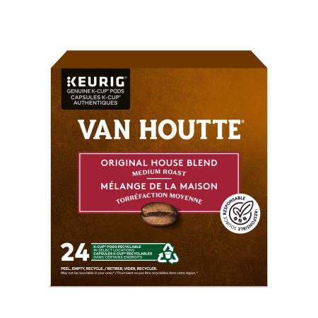 Keurig Van Houtte Original House Blend Medium Roast K-Cup® Coffee Pods, 228-g, 24-pk