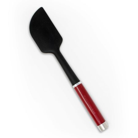 KitchenAid Gourmet Silicone Scraper Spatula, Red