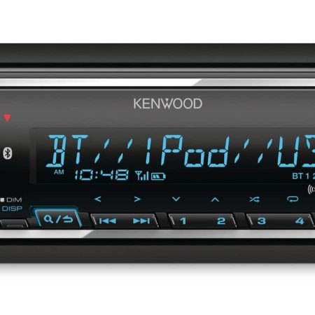 KENWOOD KMMBT332U Digital Media Receiver with Bluetooth & Bright Variable Colour LED Display