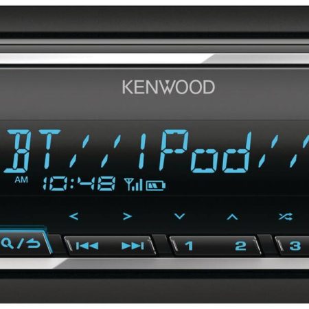 KENWOOD KMMBT332U Digital Media Receiver with Bluetooth & Bright Variable Colour LED Display