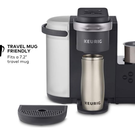 Keurig® K-Cafe™ Single Serve Coffee, Latte & Cappuccino Maker with Milk Frother, Black