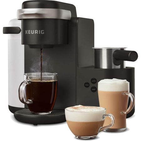 Keurig® K-Cafe™ Single Serve Coffee, Latte & Cappuccino Maker with Milk Frother, Black