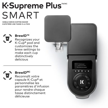 Keurig K-Supreme Plus SMART Single Serve K-Cup Pod Coffee Maker With Connected Capabilities