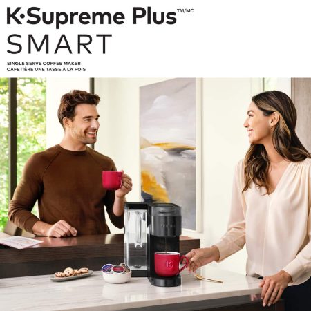 Keurig K-Supreme Plus SMART Single Serve K-Cup Pod Coffee Maker With Connected Capabilities