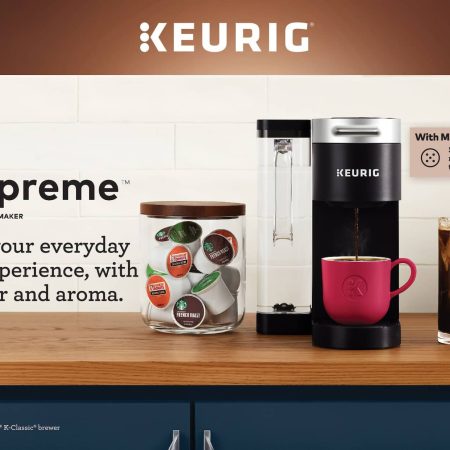 Keurig® K-Supreme Single Serve Coffee Maker, Black