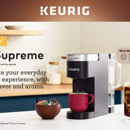 Keurig® K-Supreme Single Serve Coffee Maker, Black