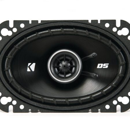 Kicker DSC460 DS Series Coaxial Car Speakers, Pair, 4-in x 6-in