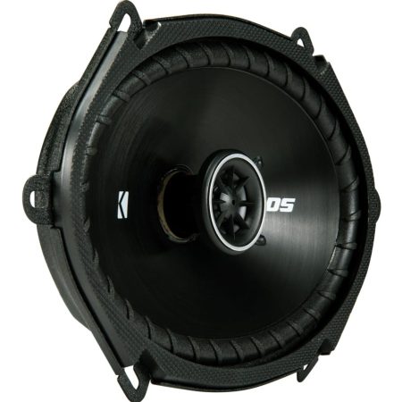 Kicker DSC680 Coaxial 200W Car Speakers, 6-in x 8-in