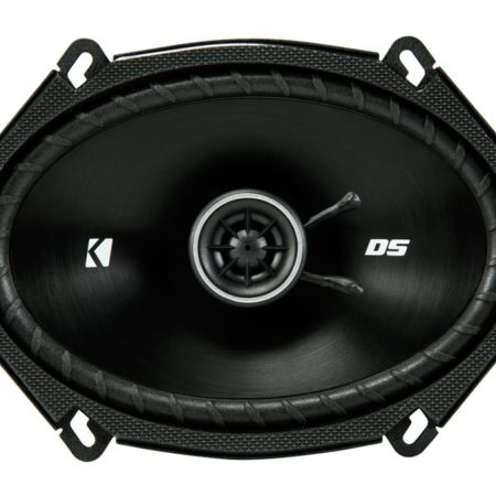 Kicker DSC680 Coaxial 200W Car Speakers, 6-in x 8-in