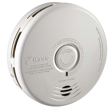 Kidde Worry-Free Smoke and Carbon Monoxide (CO) Detector With 10-Year Sealed Battery