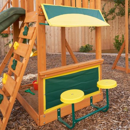 KidKraft Brightside Outdoor Cedar Lumber/Wooden Play Centre, Kids Ages 3-10