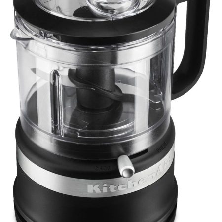 KitchenAid Compact Food Chopper with Dishwasher Safe Parts, Black