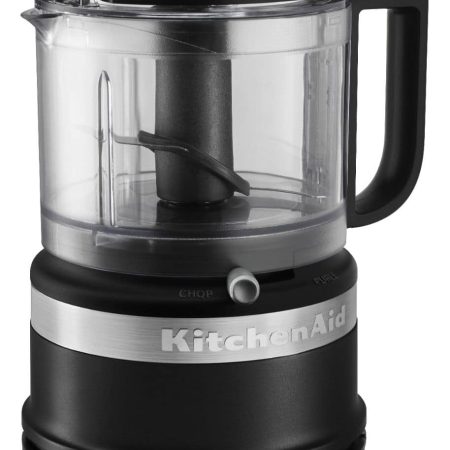 KitchenAid Compact Food Chopper with Dishwasher Safe Parts, Black