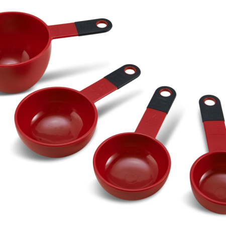 KitchenAid Plastic Measuring Cups, Red