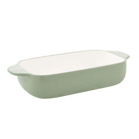 KitchenAid® Stoneware Loaf Pan, Pistachio, 9 x 5 x 2.3-in, 1.5-qt